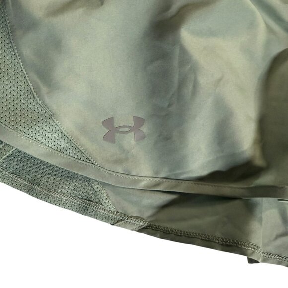 Under Armour Women's Fly By Shorts - Silica Green - 3XL - Picture 6 of 9